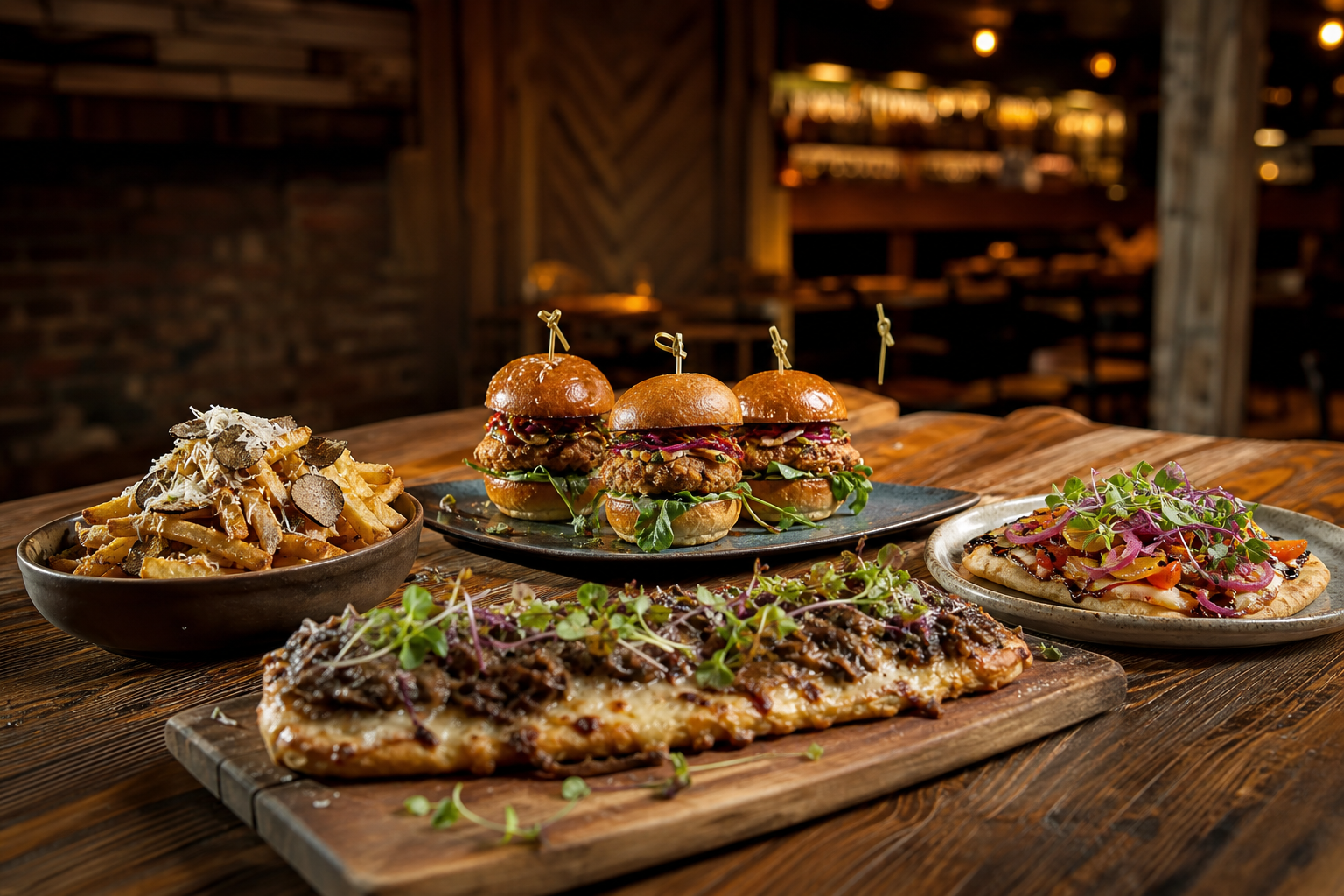 Elevated Pub Food Plates and Bites Elevated Pub Food Plates and Bites
